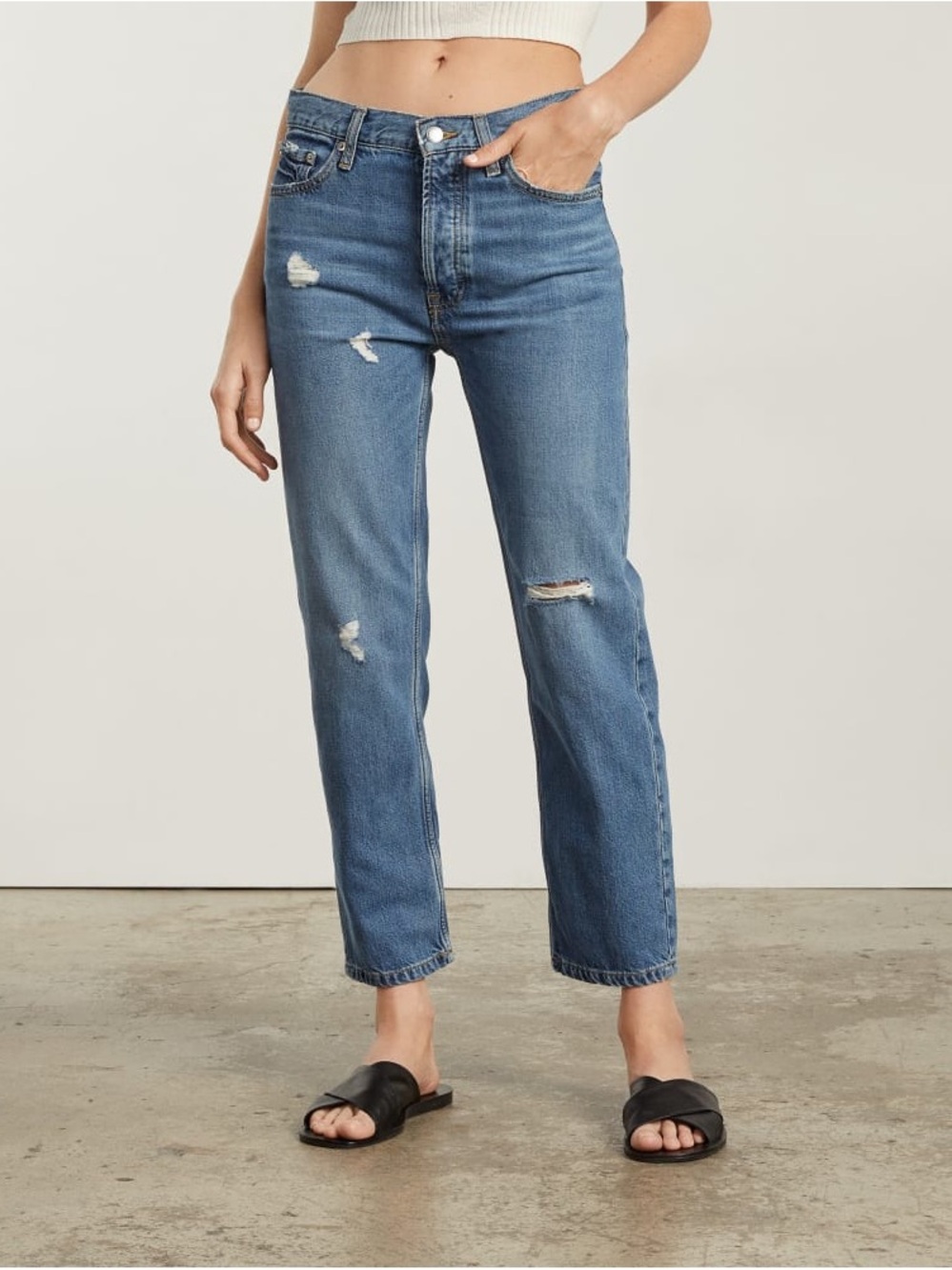 Everlane the Summer Slouch Jean- size 26”